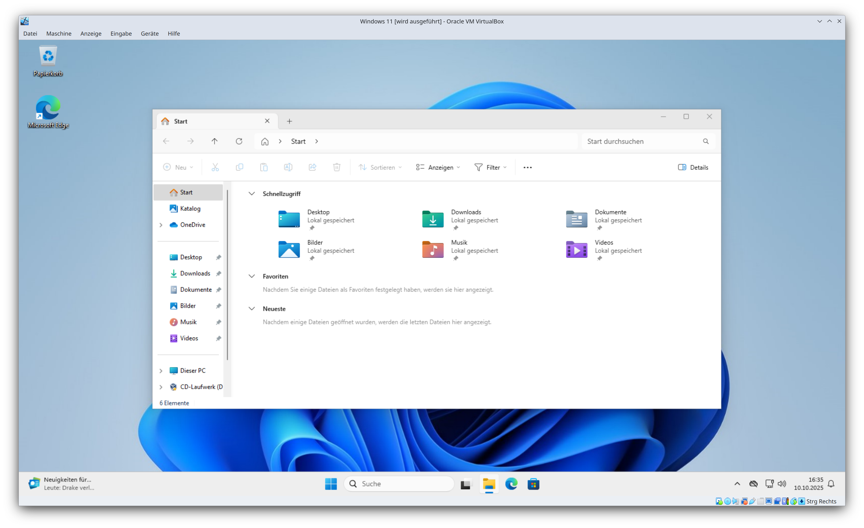 Virtuelle Maschinen erstellen mit virtualbox